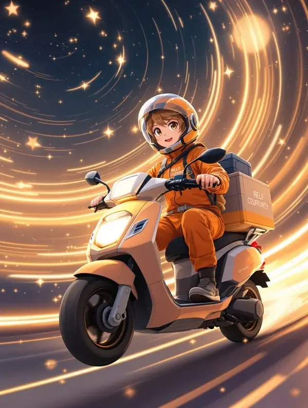 宇宙快递员动漫封面