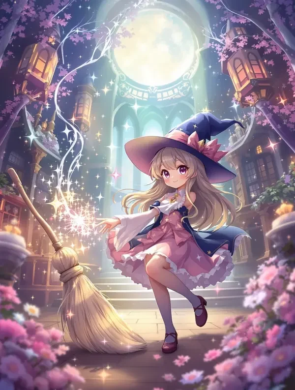 日常的魔法动漫封面